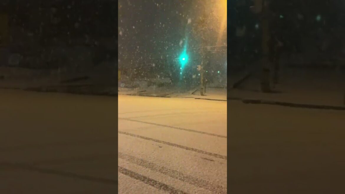 【北海道】春なのに！？まだ大きな雪降るの！！！#Shorts