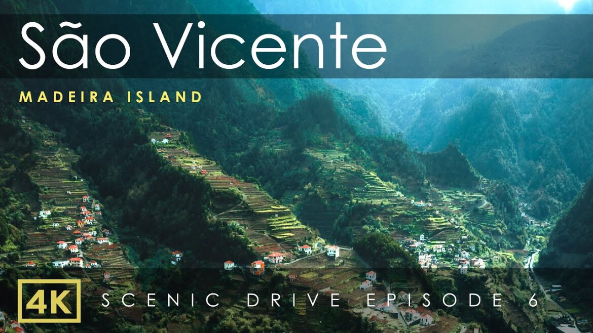 Madeira, Portugal | 4K Virtual Driving Tour | North Coast of Madeira Island | Mountain Roads, Cliffs Madeira, Portugal | 4K Virtual Driving Tour | North Coast of Madeira Island | Mountain Roads, Cliffs