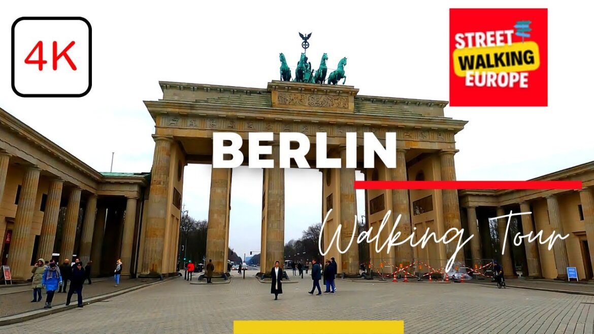 Berlin Germany Walking Tour 4K in Winter from Brandenburg Gate to Berlin Wall with Captions Berlin Germany Walking Tour 4K in Winter from Brandenburg Gate to Berlin Wall with Captions