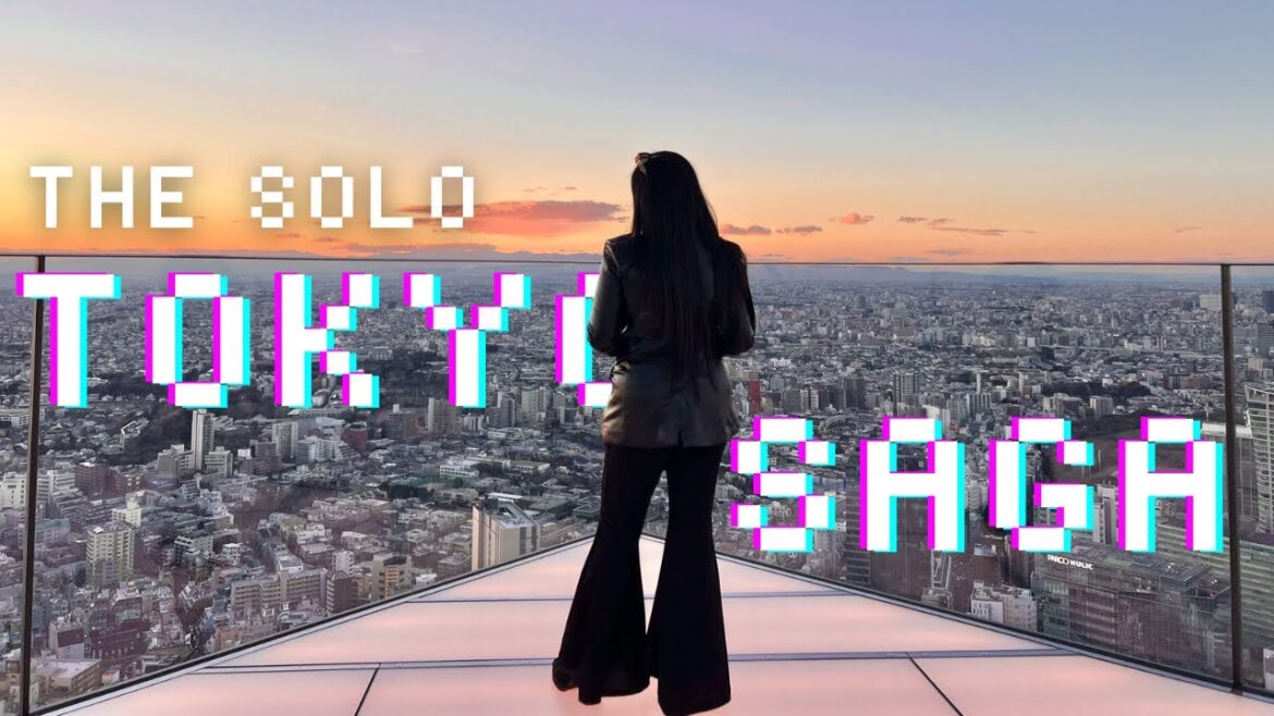 Solo Travel | First time eating at Standing Sushi bar | Shibuya Sky | Teriyaki McChicken | 7/11
