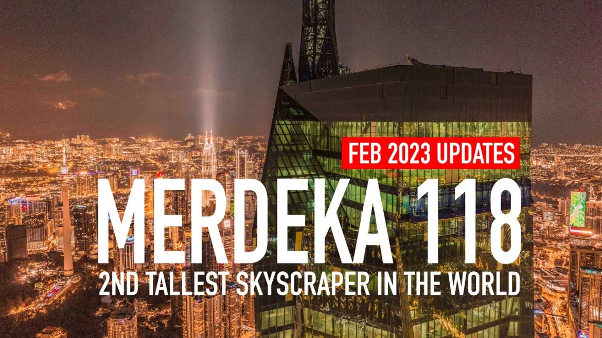 MERDEKA 118 TOWER PROGRESS [PART 1 - @ NIGHT]