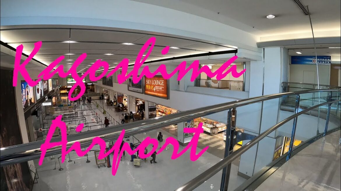空港探訪シリーズ4 鹿児島空港　Airport Inquiry Series4 Kagoshima Airport, Kagoshima, Japan,