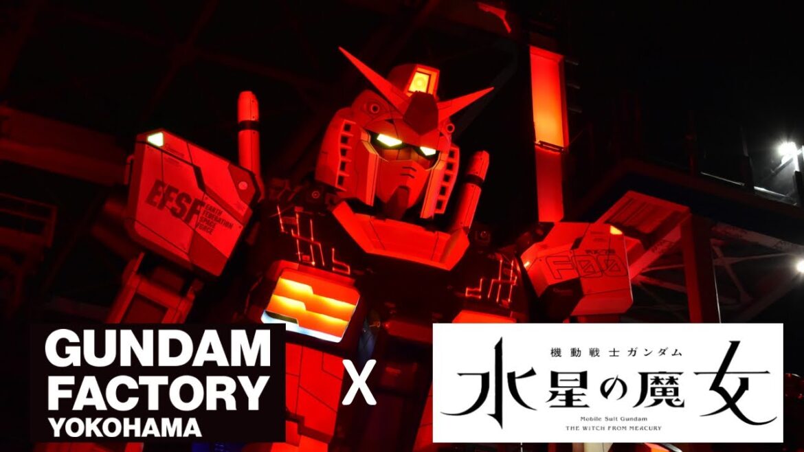 "The Witch from Mercury" Special illumination | GUNDAM FACTORY YOKOHAMA (Standup / Standby)