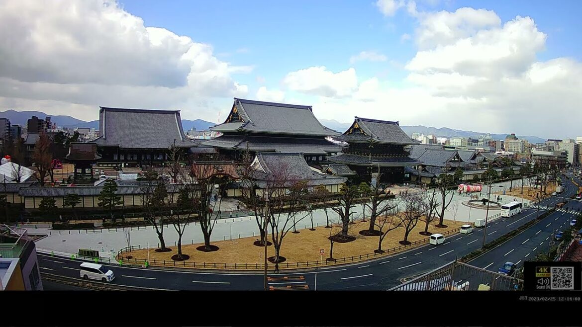 【ARCHIVE】 (KYOTO JAPAN LIVE CAMERA)  2023/02/25 12:00～