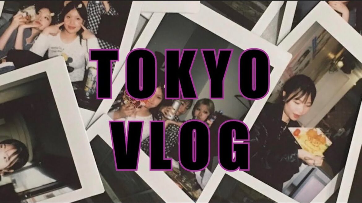 [VLOG] 나의 첫 해외, My First Tokyo🎀 패디과 친구들과 3박 4일 도쿄 브이로그