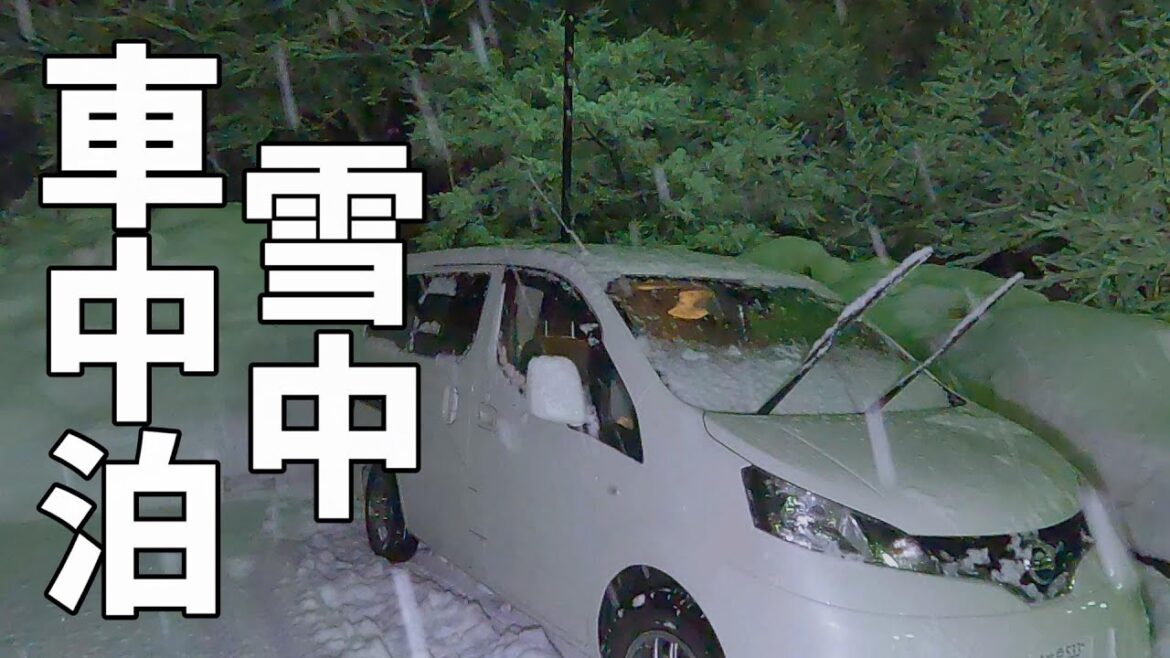 暖房なしミニキャンパー 大雪の道の駅で一夜を過ごす夫婦+wanのリアルな車中泊【福島-新潟旅#1】 暖房なしミニキャンパー 大雪の道の駅で一夜を過ごす夫婦+wanのリアルな車中泊【福島-新潟旅#1】