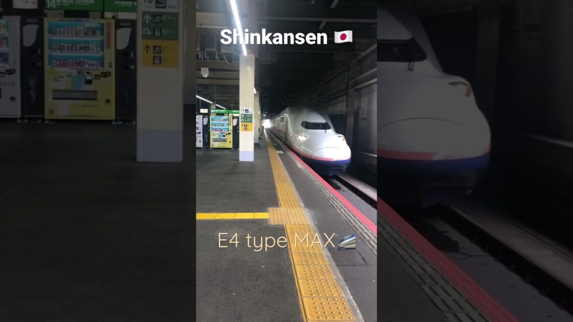 SHINKANSEN E4 MAX #japan #bullettrain