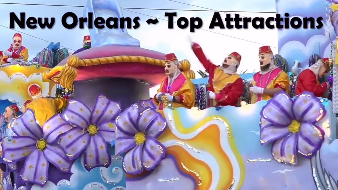 New Orleans Top Attractions-Cruises-Swamp Tour-Walking Tour-French Quarter-Bourbon Street-Top 10