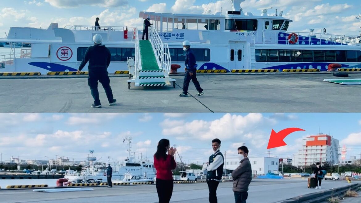 JAPAN MA SANO SHIP BATA YATRA GARDA 🛳️⛴️🚢#japan #okinawa #naha #ship