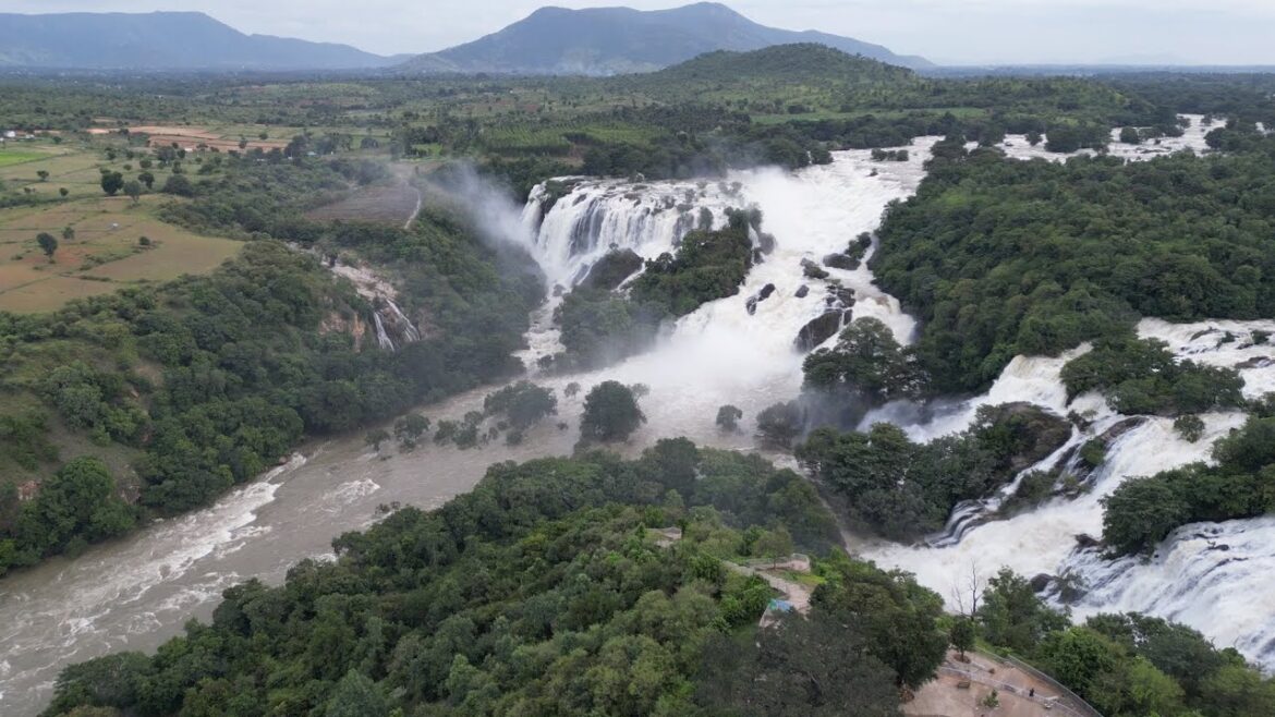 Barachukki Falls-shivamsamundram-dji mini 3 pro Drone
