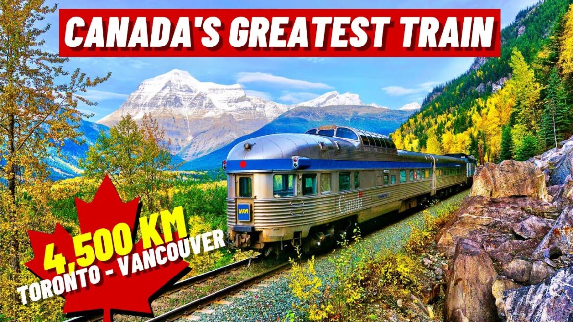 VIA Rail “The Canadian” | 97 HOURS Toronto to Vancouver by sleeper train
