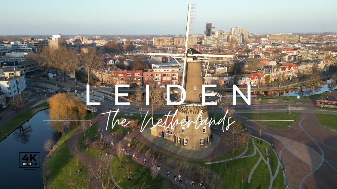 Leiden - The Netherlands (Holland) [4K] Cinematic Drone shots