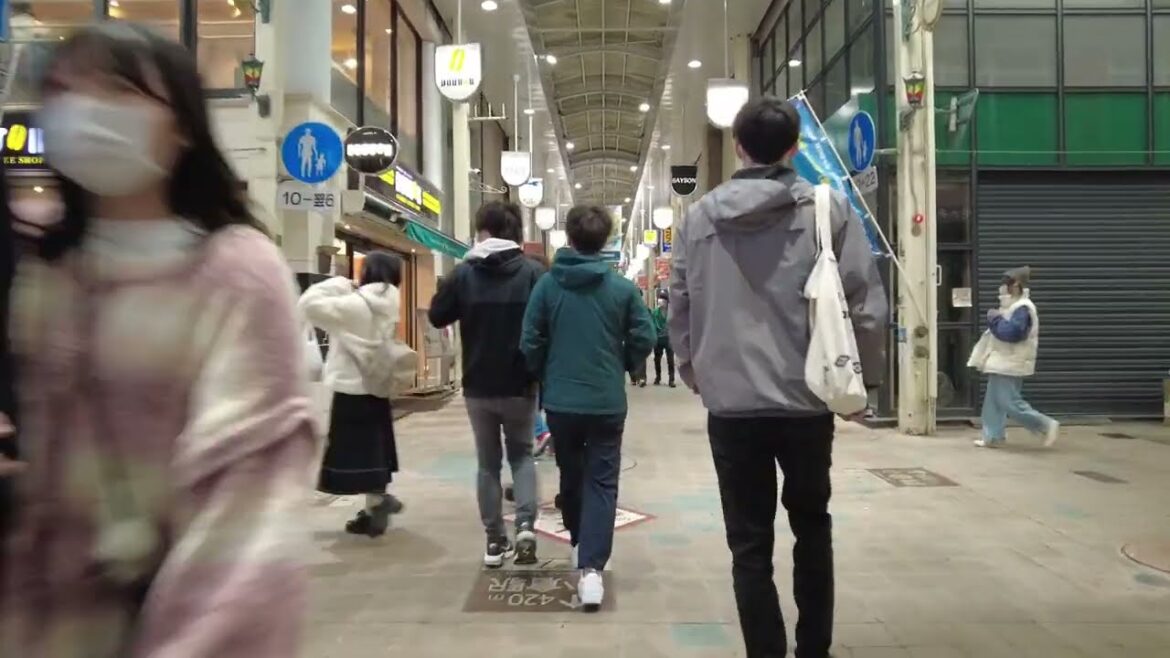 23/3/4 福岡 北九州 小倉駅周辺 記録散歩ツアー Fukuoka Kokura Station, walking tour
