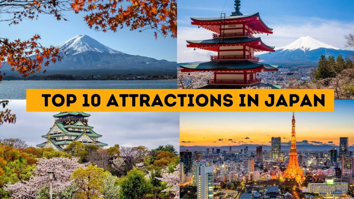 Top 10 attractions in Japan