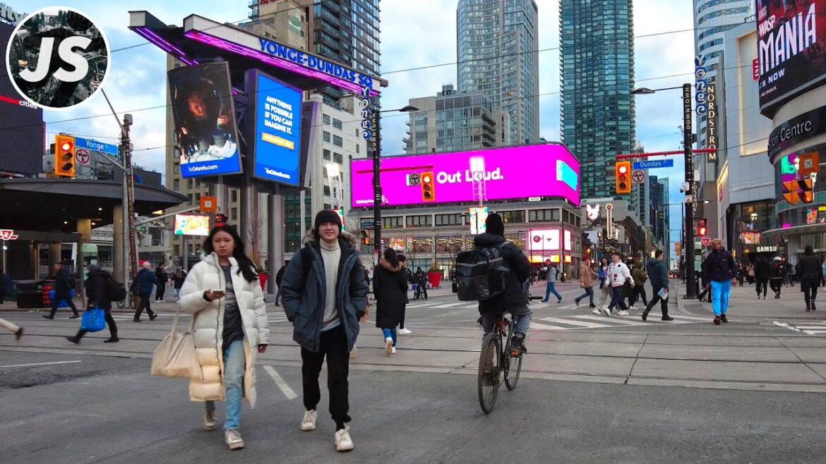 Downtown Toronto walk as chosen by ChatGPT... (Feb 2023)