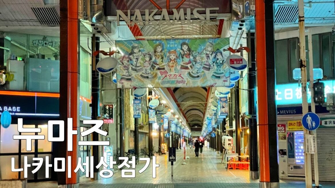 누마즈의 나카미세상점가 산책하기 누마즈의 나카미세상점가 산책하기