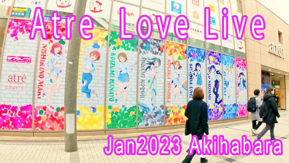 Love Live!  School Idol Project Atre Akihabara 【GoPro】「ラブライブ！シリーズ×アトレ秋葉原」キャラポップフェス