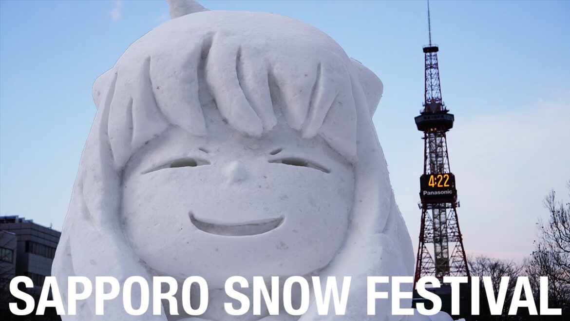 I Found Anya At SAPPORO SNOW FESTIVAL | Hokkaido, Japan
