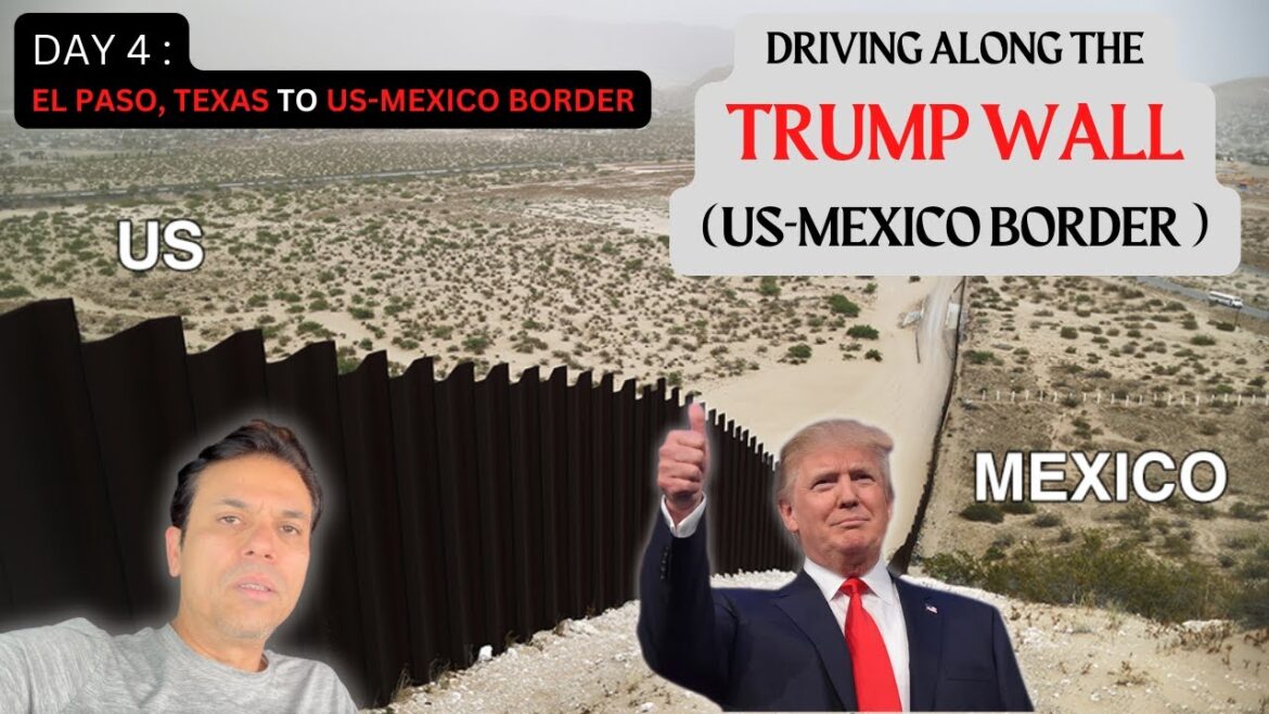 Truck Tour: THE TRUMP WALL! Reaching the US-Mexico Border | Reel #27 | Canada & USA |World's Reel