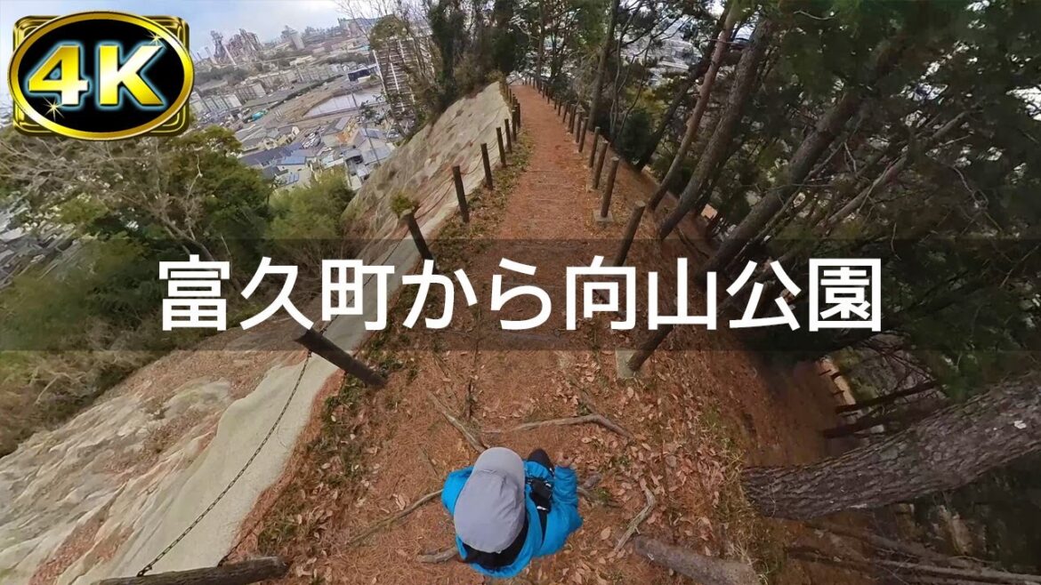 【2023年1月】苅田町富久町から向山公園まで歩いてみた【4K】