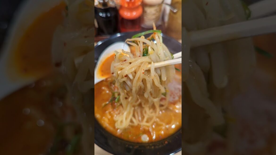 Best Delicious Red Miso Ramen in Tokyo, Japan | Japanese Noodle | 赤味噌ラーメン🍜🍜🍜