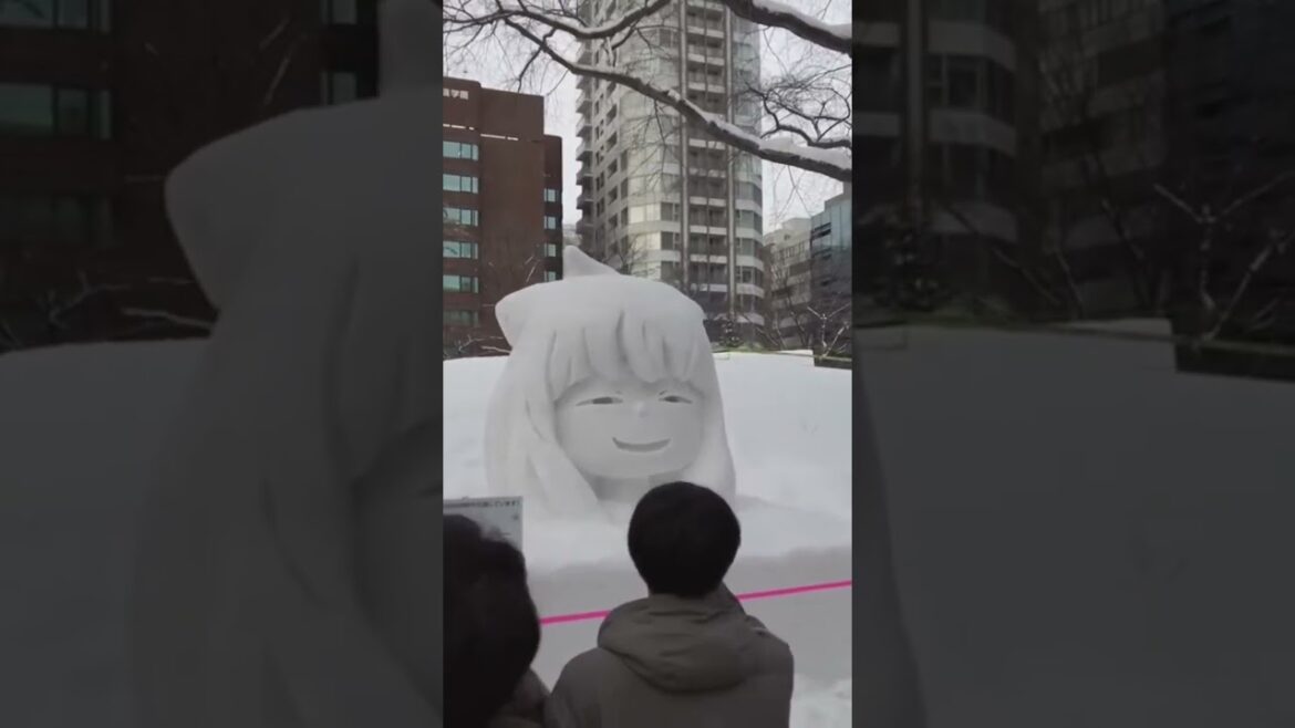 フッ 雪像 #shorts