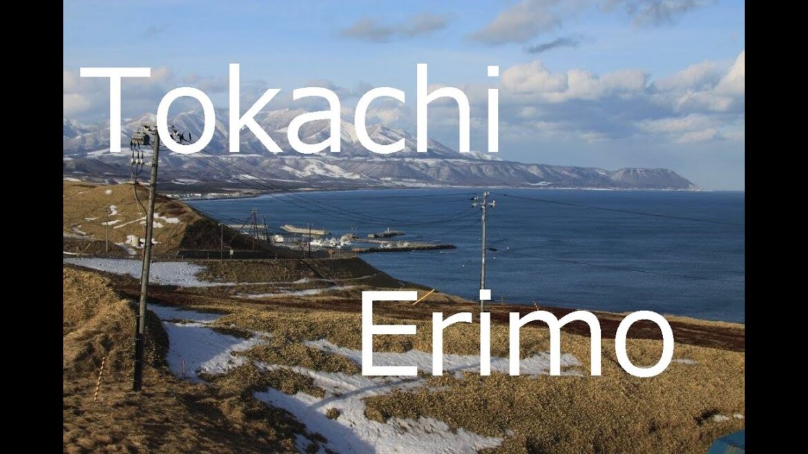 scenic drive - all hokkaido road in ''tokachi'' ''erimo'' with relaxing music