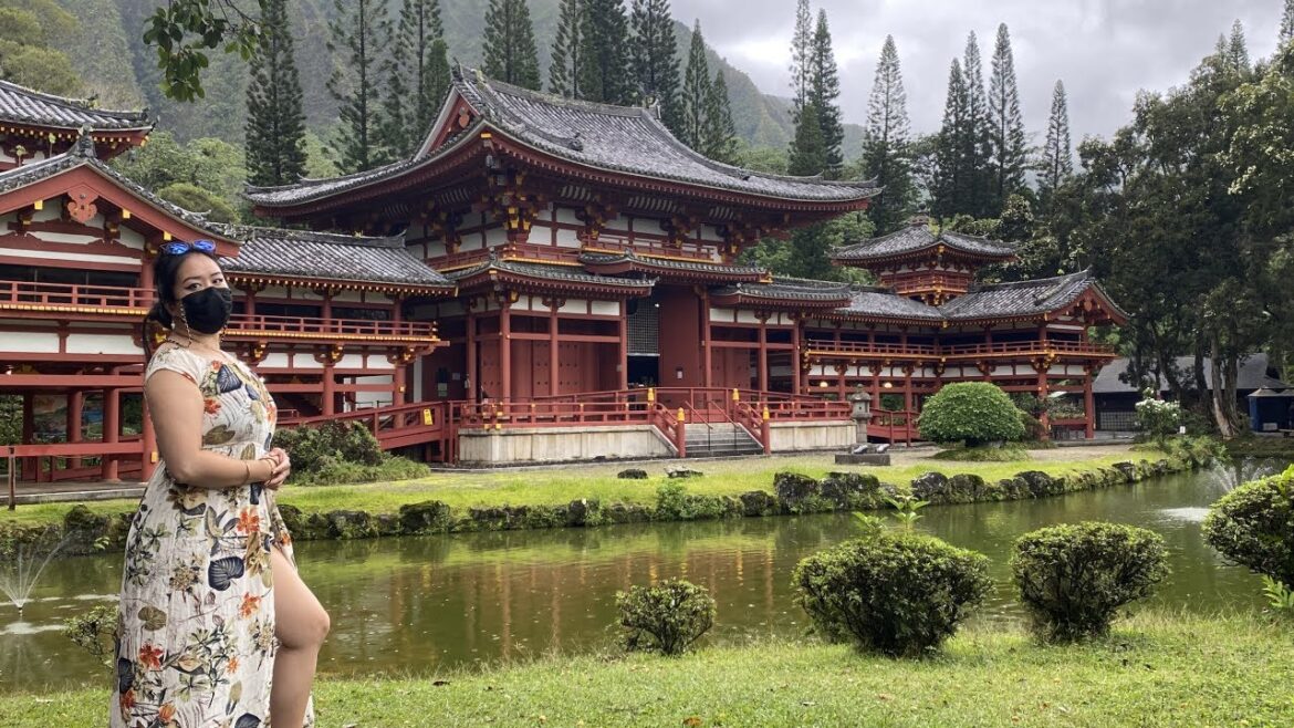 Part 3:  Byodo-In Temple + Kualoa Ranch Movie Sites Tour // Honolulu, Oahu //  Hawaii Tour 2021
