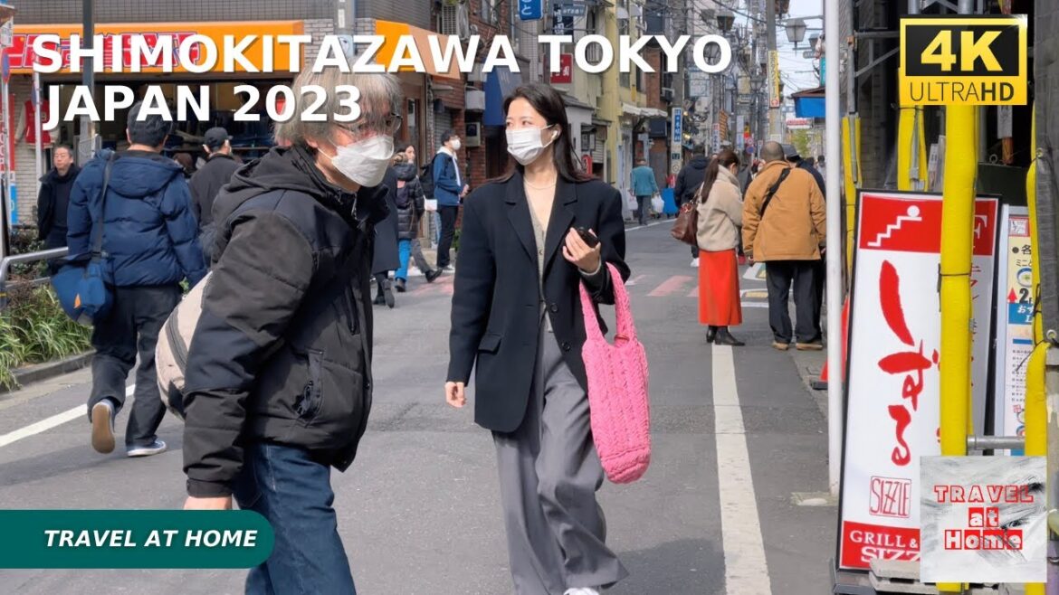 4k hdr japan travel | Walk in Shimokitazawa Tokyo fashionable vintage street |Relaxing City ambience