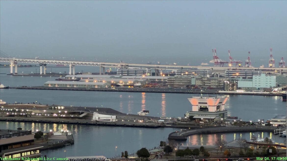 🔴Live Cam Yokohama Japan /横浜汽車道ライブカメラ 大さん橋 :4 Mar 2023 🔴Live Cam Yokohama Japan /横浜汽車道ライブカメラ 大さん橋 :4 Mar 2023