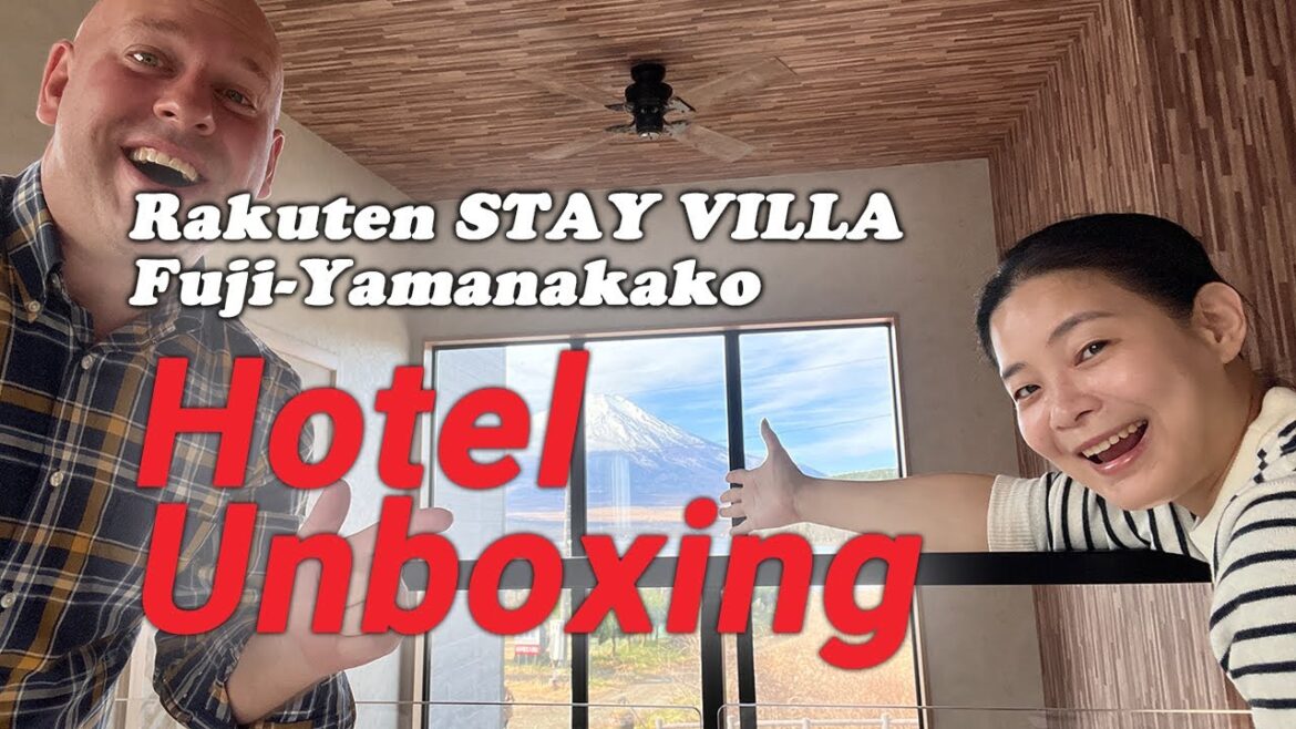 Hotel Unboxing: Rakuten STAY VILLA Fuji Yamanakako | Stay in front of Mt. Fuji!
