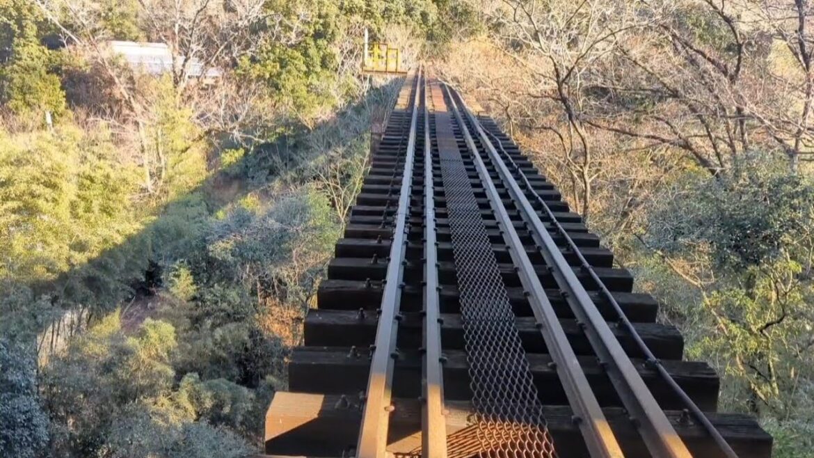 [Walking on abandoned railroad tracks] Nagoya Railway (Meitetsu) Mikawa Line (Mountain Line)