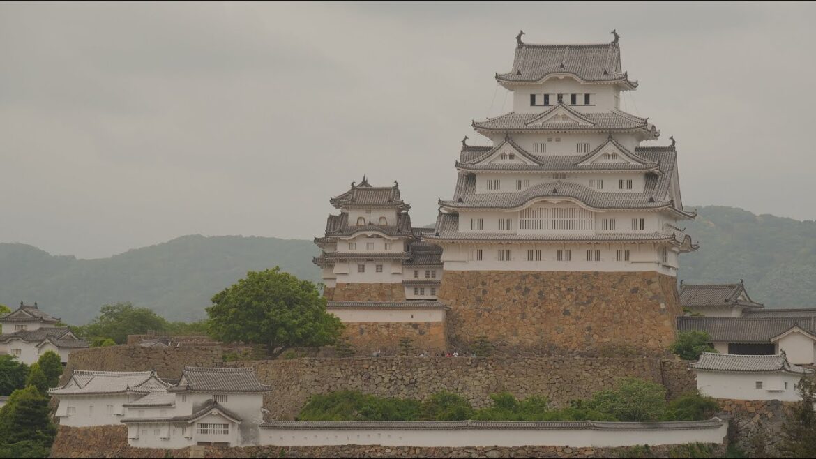 Himeji Part-4 Himeji Castle Complete Tour 姫路城完全ツアー 4K60p