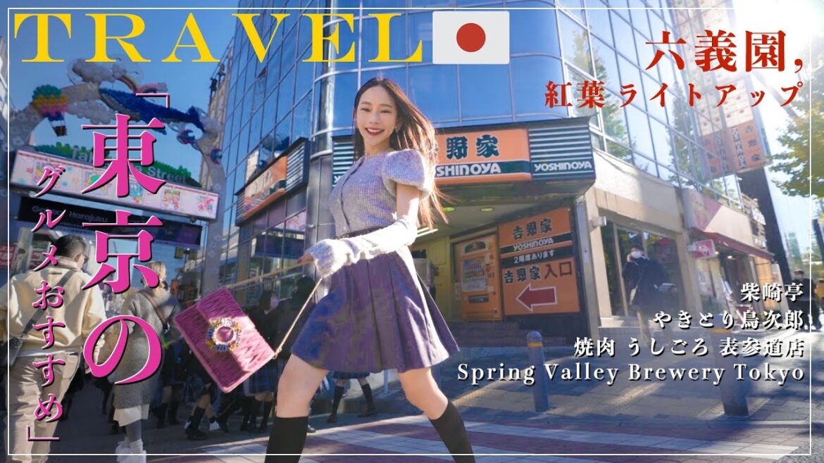 【日本🇯🇵東京旅行Ep.1】這集根本是吃播😂🍜｜在地人私藏餐廳：燒肉、啤酒🍻｜東京都賞楓/銀杏景點：六義園🍁｜Spring Valley brewery ｜鳥次郎｜NinaWen Travel