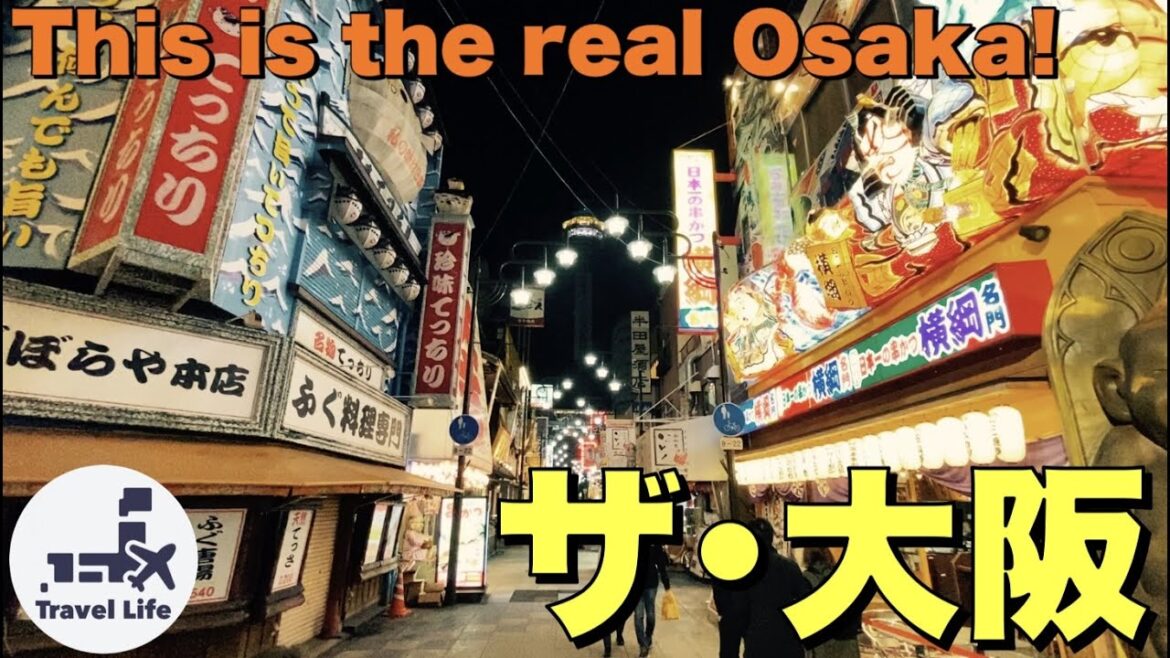 [travel/vlog] Experience Osaka in Shinsekai! ｜Osaka travel 2022 |japan|gourmet