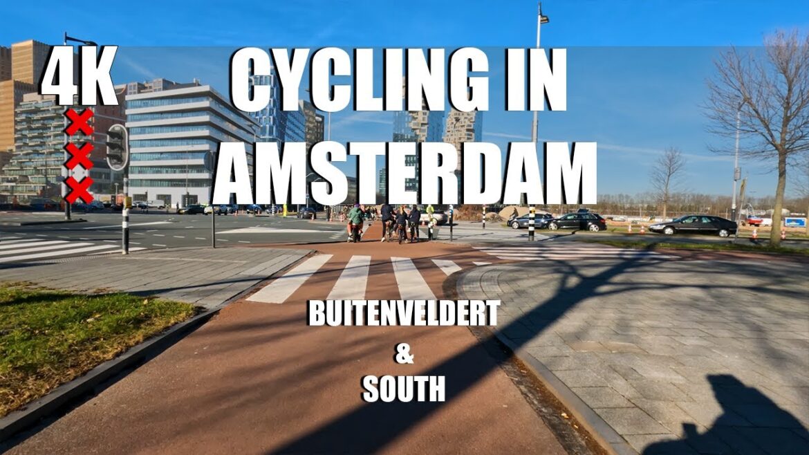 Cycling in Amsterdam | Buitenveldert & South | 4K Cycling in Amsterdam | Buitenveldert & South | 4K