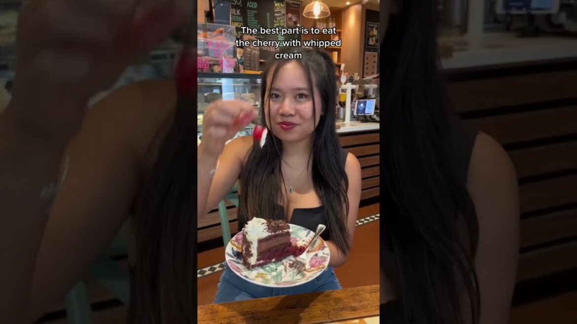 Trying cakes from all around the world 🌎