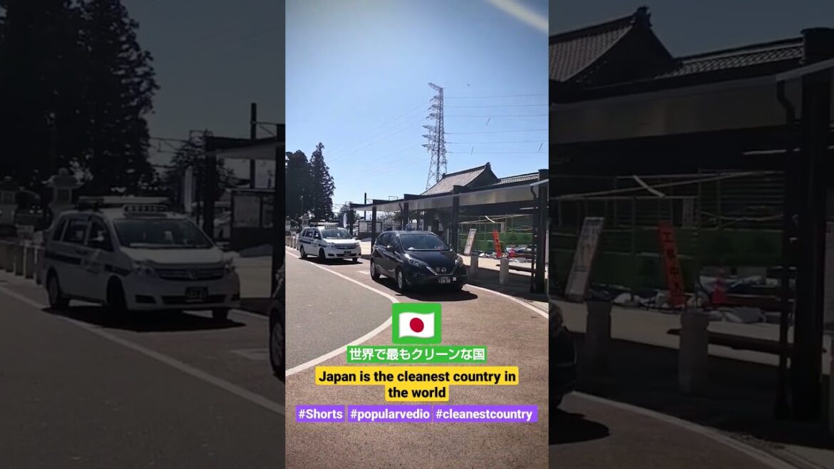 Discovering why Japan is the cleanest country on earth/unveiling the clean country on earth #shorts Discovering why Japan is the cleanest country on earth/unveiling the clean country on earth #shorts