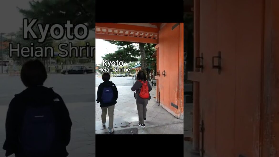 京都の平安神宮は初めてです