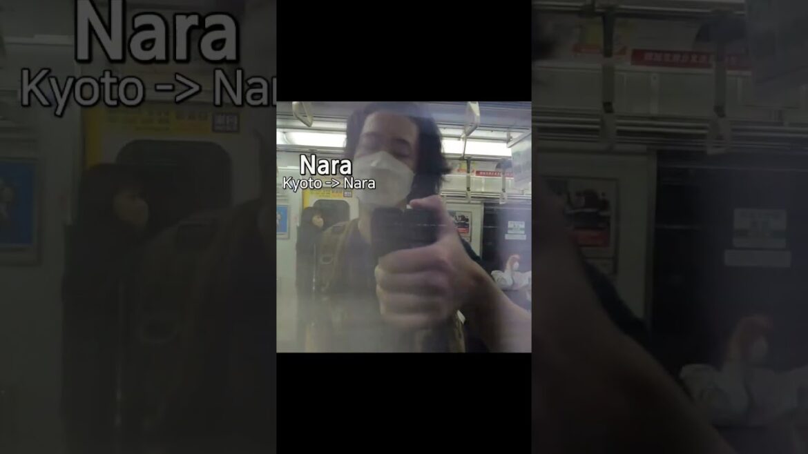 今日は京都から奈良まで行きます #日本一周