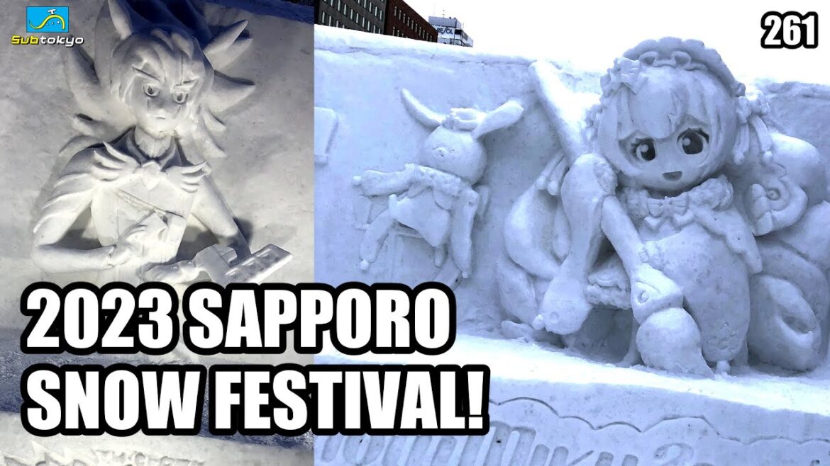 We visited the 2023 Sapporo Snow Festival! We visited the 2023 Sapporo Snow Festival!