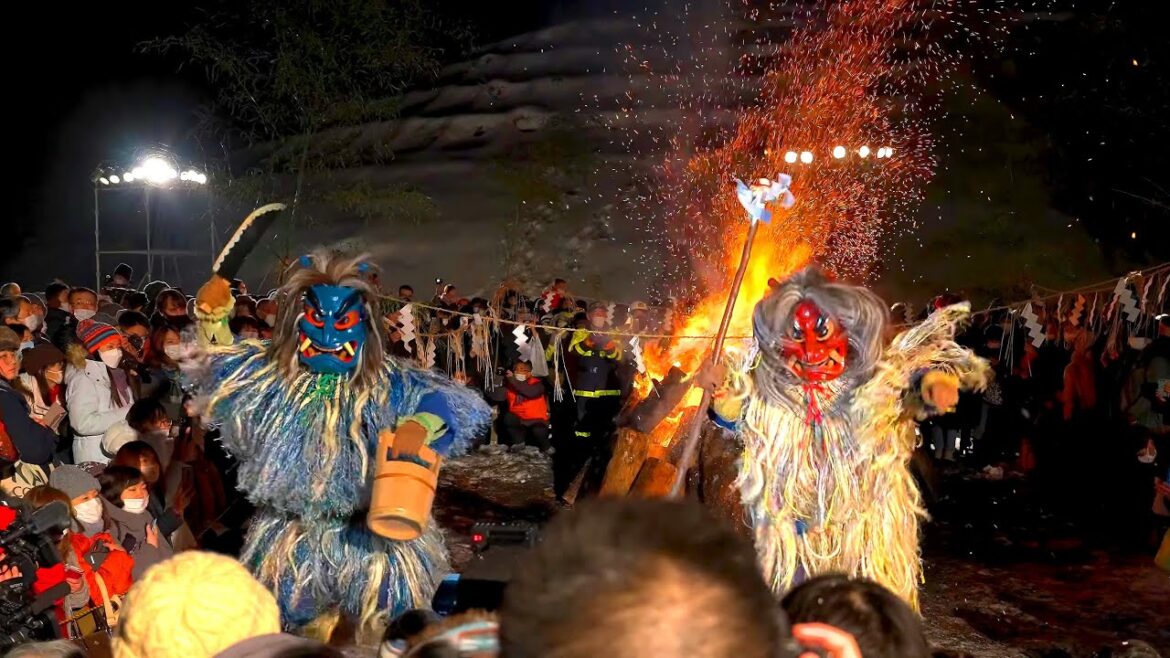 Festivals of Japan - Namahage Sedo festival 2023・4K HDR