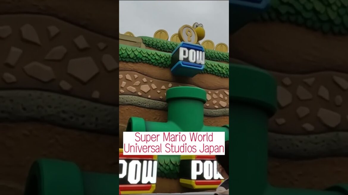 Super Mario World at #universalstudiosjapan