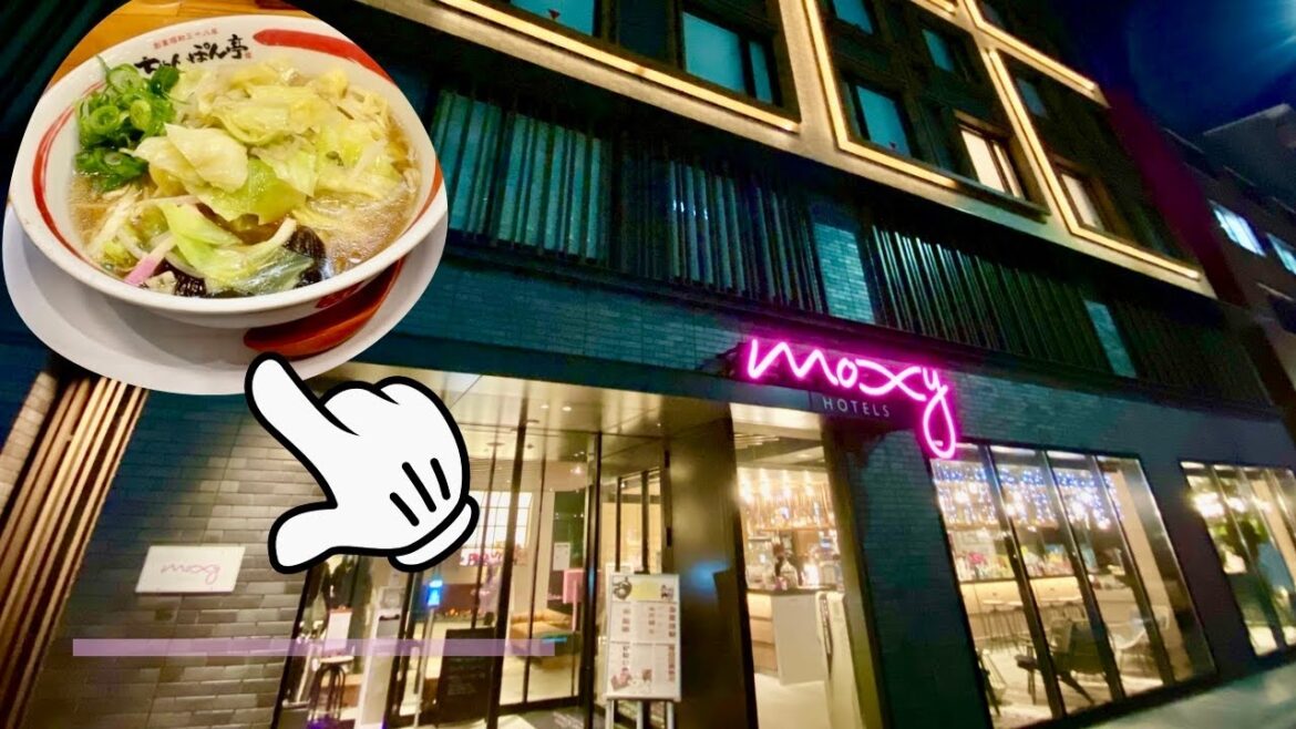 Moxy Kyoto Nijo Review | Easy access, Good breakfast, Nice atmosphere | Marriott Hotel