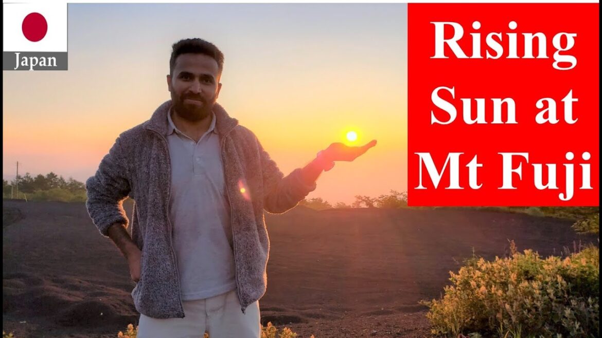First Experience of Rising Sun on Mount Fuji | JAPAN: Land of the Rising Sun | Famous Mt Fuji san