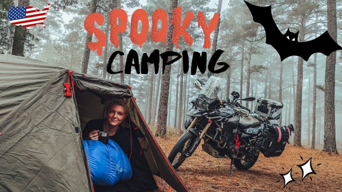 Spooky Motocamping in Georgia | Solo Woman Rider – EP. 200 Spooky Motocamping in Georgia | Solo Woman Rider - EP. 200