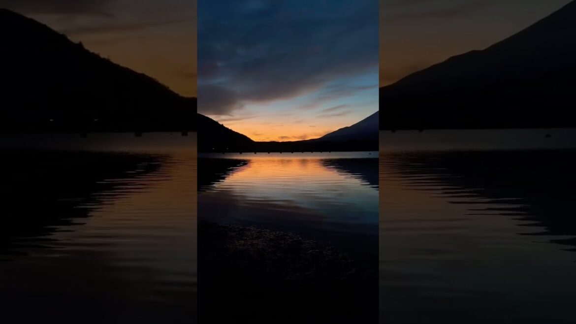 Breathtakingly Beautiful Morning in Japan! Mount Fuji Sunrise