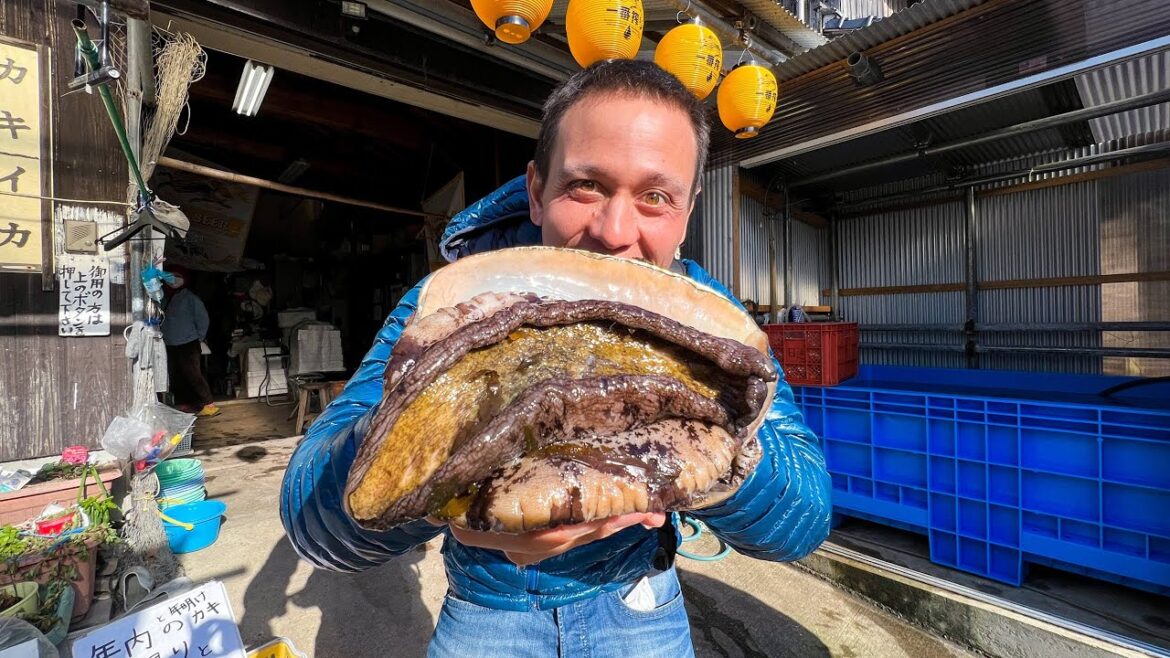 Record-Breaking ABALONE SASHIMI!! Freshest Japanese Food – Seafood Oyster Huts!! Record-Breaking ABALONE SASHIMI!! Freshest Japanese Food - Seafood Oyster Huts!!
