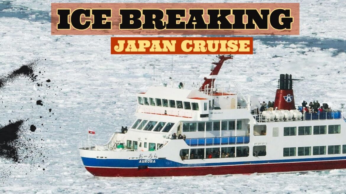 Ice breaking ship. Japan Ice breaking ship. Japan