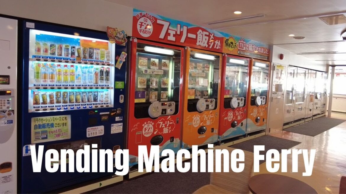 2days on Japan’s Vending Machine Overnight Ferry | Tokushima – Tokyo 2days on Japan's Vending Machine Overnight Ferry | Tokushima - Tokyo